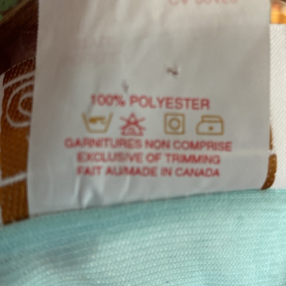 🦋Tradition vintage women’s nightgown aqua polyester size large. - Picture 12 of 12